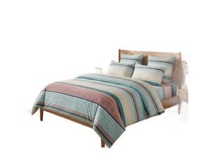 Parure de lit 220x240 cm coton scandi stripes