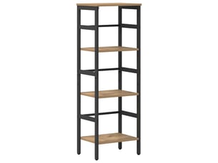 Étagère 3 niveaux, étagère de rangement 40 x 29,5 x 115 cm bois d'ingénierie shl7101