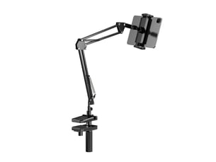 Support tablette lit rotatif à 360° bras en aluminium pour porte tablette