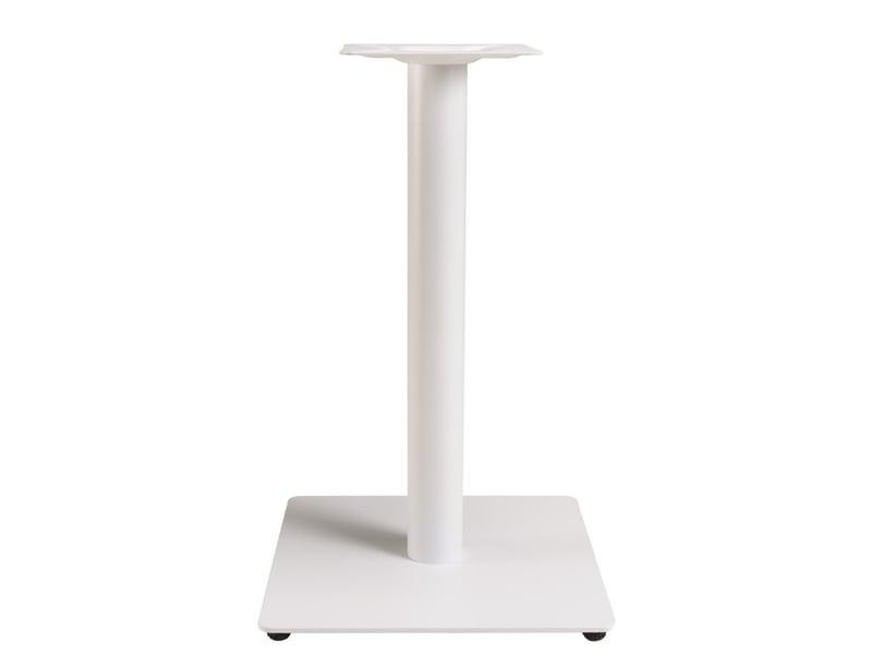 Icare - ensemble n°3: table bistrot 70x70cm en céramique marbré blanc - Conforama C