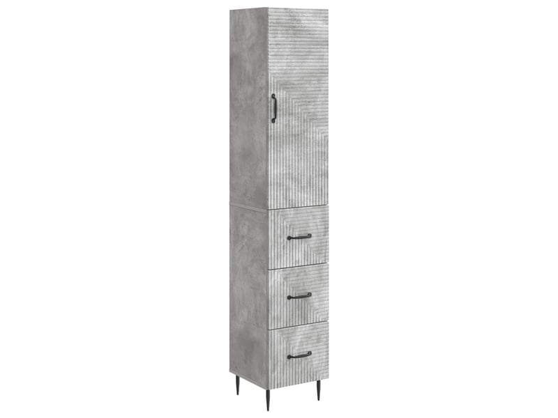 Ensemble de meubles 2 pcs, rangement de salon 33 x 34,5 x 90 cm bois d'ingénierie shl2059 - Conforama A