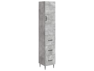 Armoire <strong></strong> <strong></strong> coloris gris largeur 33 cm