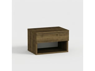 Table de chevet suspendu avec tiroir pour chambre ribes