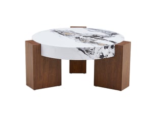 Table basse  coloris blanc  