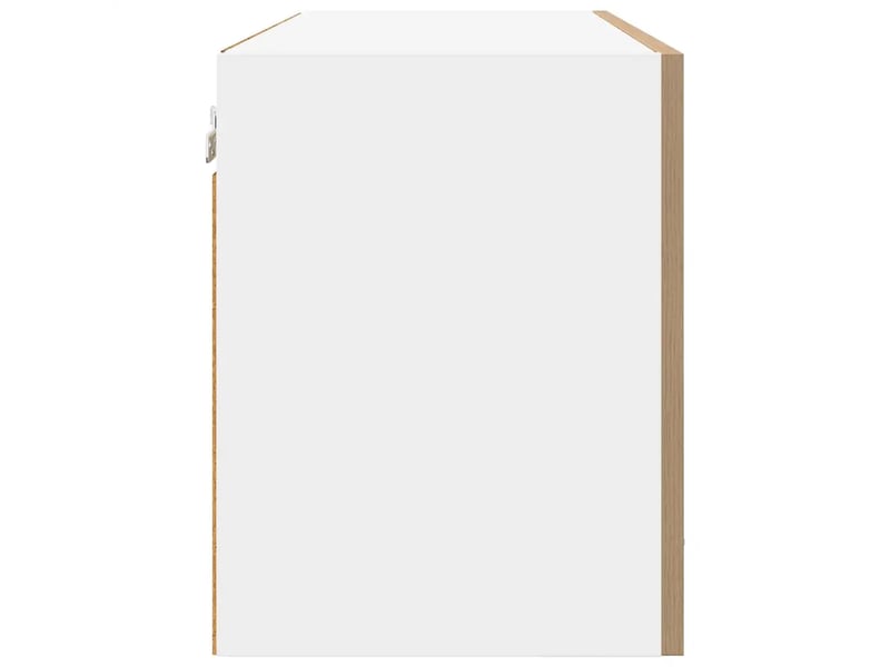  Armoire suspendue de cuisine moderne avec grand espace de stockage 80 x 31 x 40 cm en bois d'ingénierie chêne artisanal 02_0053232  - Conforama D