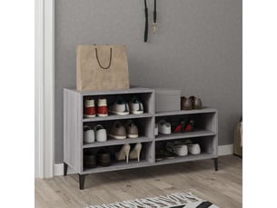 Meuble à chaussures 3 paire(s)  <strong></strong>  <strong></strong> coloris gris
