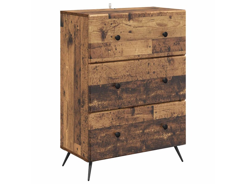  Armoire de rangement bureau, armoire à tiroirs 66 x 34,5 x 90 cm bois d'ingénierie shl3201  - Conforama A