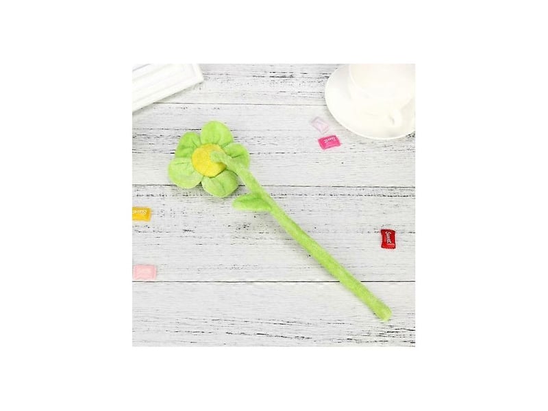  Fleur en peluche avec tiges flexibles et visage souriant, jouet en peluche pour la décoration intérieureviolet  - Conforama D