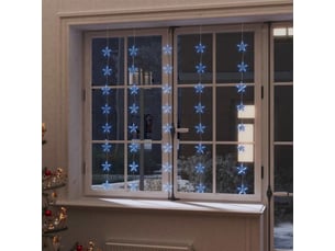 Guirlande lumineuse, éclairage de noël à étoiles led 200 led bleu 8 fonctions cf62391