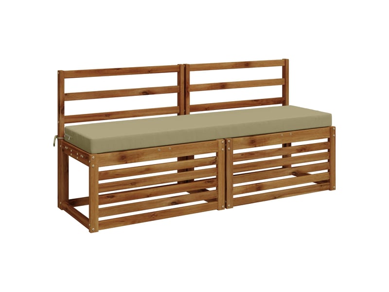 Coussin de banc, coussin d'assise, coussin de canapé soest 100 % polyester vert clair cf53697 - Conforama C