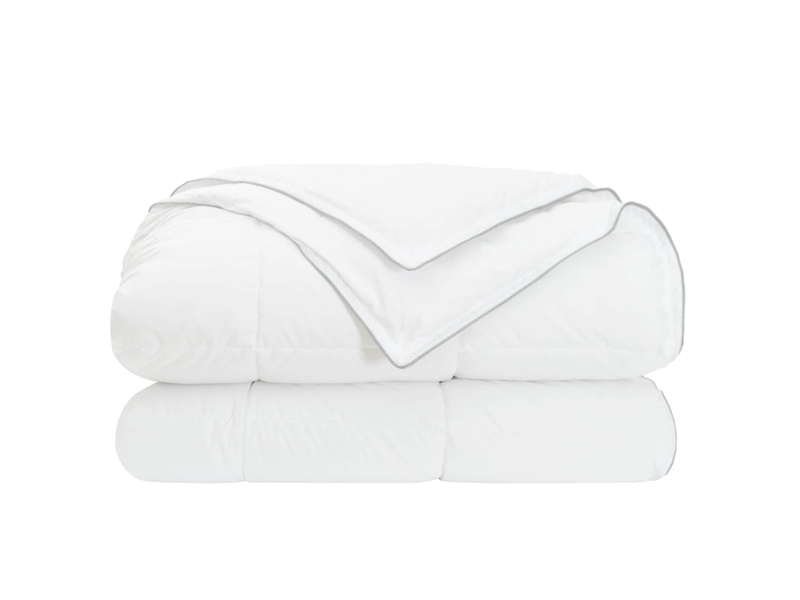  Duvet - couette complet toute l'année blanc 200 x 240 cm fibre de bambou  - Conforama E
