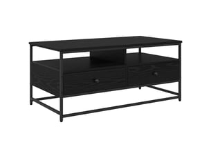 Table basse rectangulaire coloris noir  
