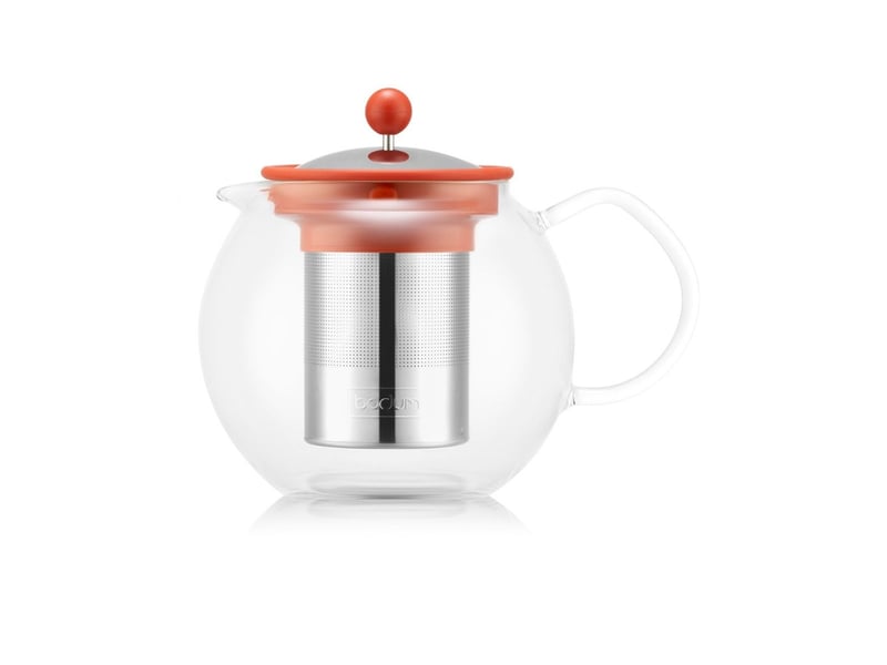  Bodum - théière à piston 1l rouge  1801-839-16 - assam 1801-839-16 - Conforama A
