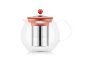 Bodum - théière à piston 1l rouge 1801-839-16 - assam