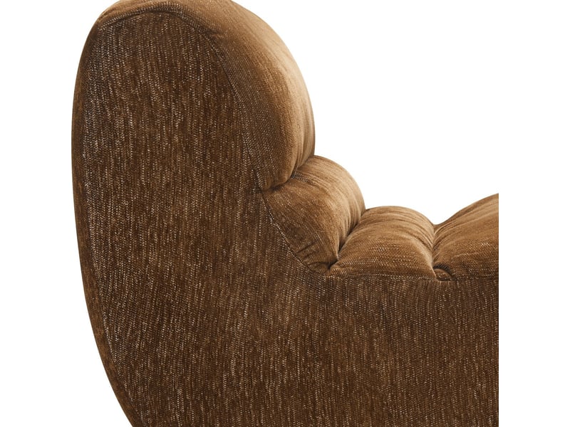  Chauffeuse compressée en tissu chenille marron - nido Nido - Conforama E