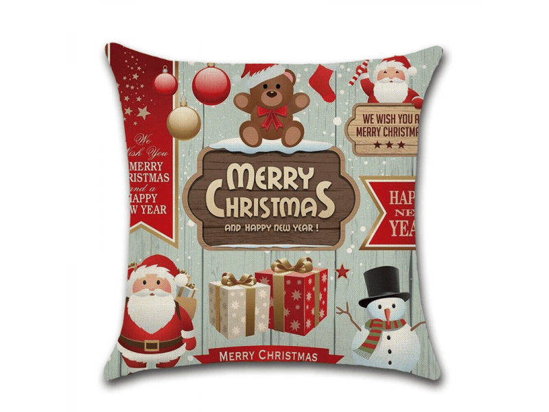  Housse de chaise - couverture décoration de noël d'intérieur pour canapé, 45 x 45 cm  - Conforama E