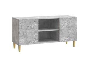 Meuble tv coloris gris 102 cm <strong></strong> <strong></strong>