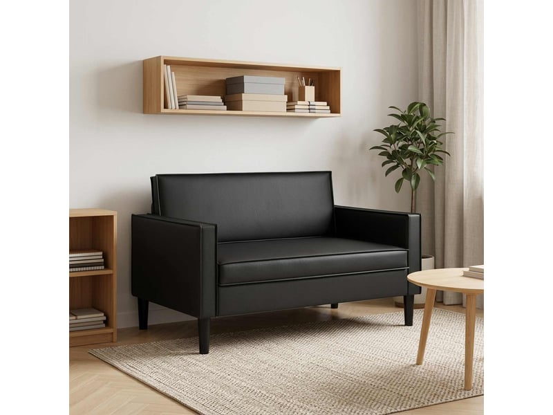 Vidaxl fauteuil xxl noir simili cuir - Conforama B