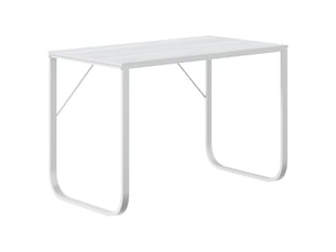 Bureau gaming 110 cm coloris blanc