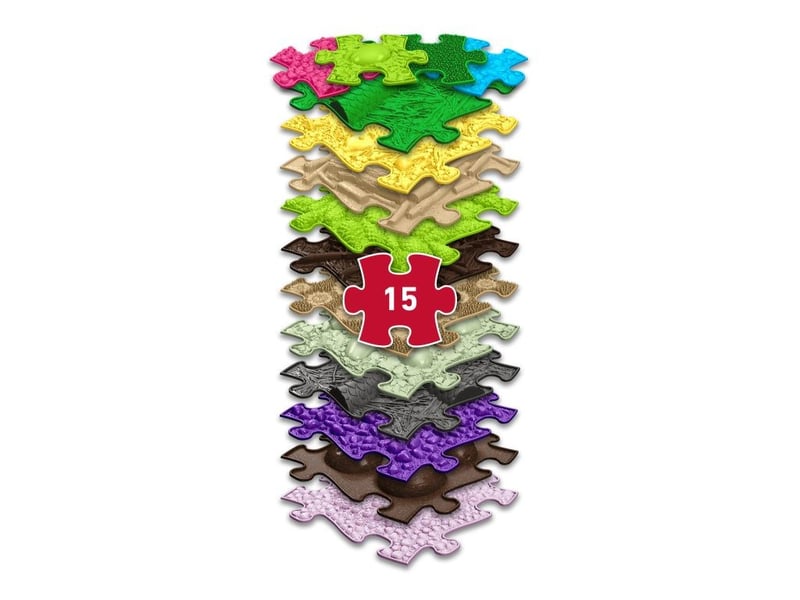  Tapis sensoriel muffik ensemble valgus - 15 pièces MFK-076 - Conforama B