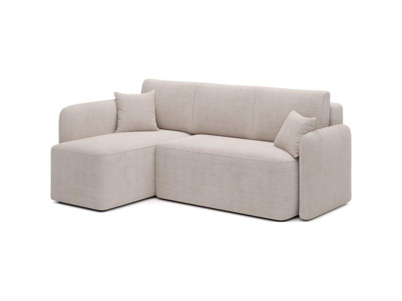  Canapé d'angle collection hedson coloris beige  - Conforama E
