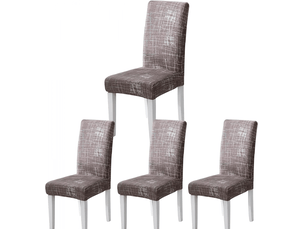 Housse de chaise - ces housses de chaises de salle à manger sont élastiques et conviennent aux mariages modernes, aux hôtels et à la décoration des restaurants, multicolore