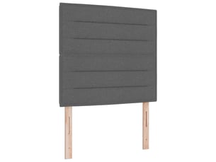 Tete de lit A poser largeur 80 cm gris