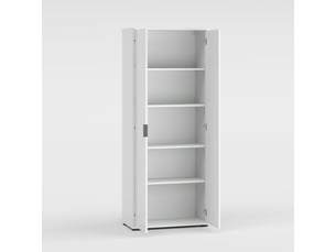 Armoire multifonction 2 portes avec 4 étagères made in italy jolly