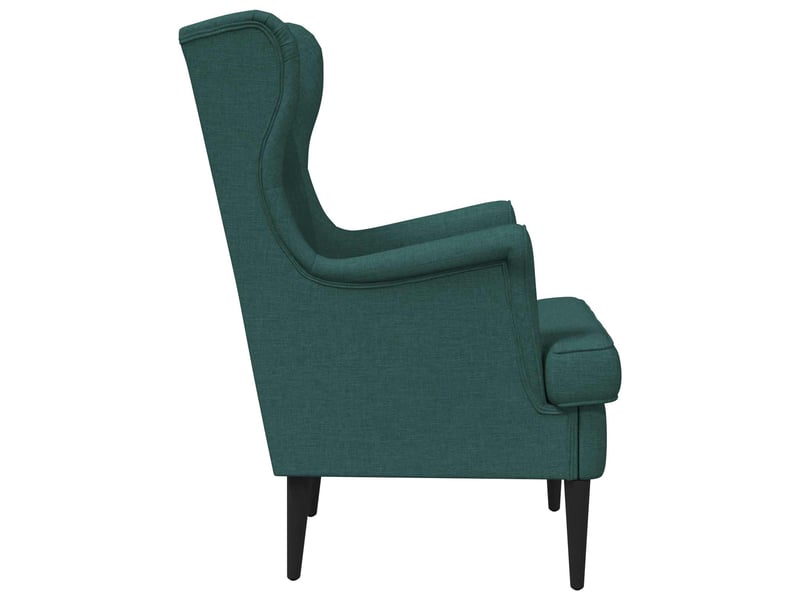 Vidaxl fauteuil vert foncé tissu - Conforama E