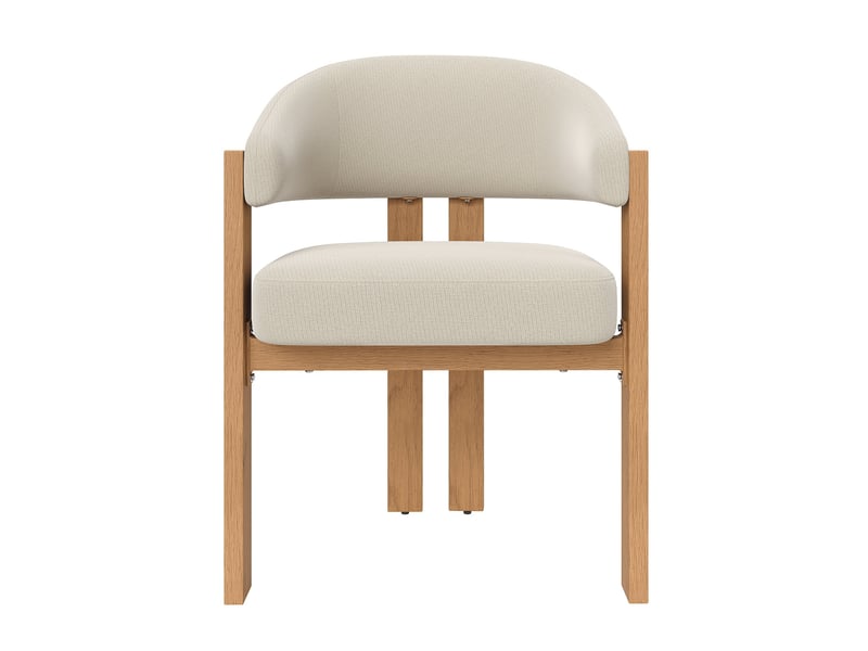 Ensemble table extensible rondeovale 118-158 cm noyer + 4 chaises ergonomiques rembourrées pieds métal aspect bois - Conforama E