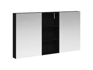 Ensemble de meubles de salle de bain 3 pcs 110x10.5x60.5 cm shl2514