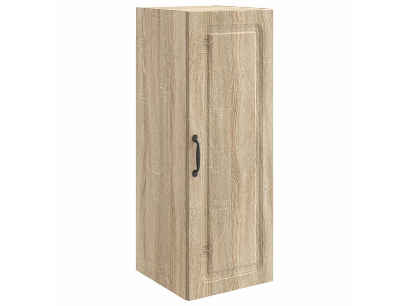  Armoire murale salon 33x34,5x90cm bois d'ingénierie chêne sonoma shl1959  - Conforama A