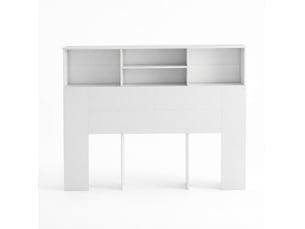 Tete de lit A fixer au mur largeur 140 cm B13650 finition mélaminé blanc