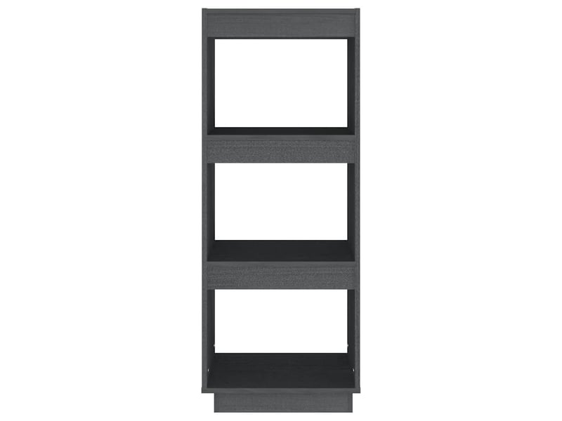 Bibliothèque, étagère de rangement gris 40x35x103 cm pin massif - Conforama E