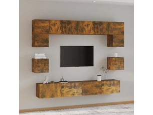 Meuble tv coloris marron 60 cm <strong></strong>  <strong></strong>