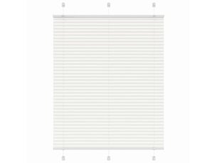 Store plissé, store de fenêtre blanc 110x100cm largeur du tissu 109,4cm polyester cf46728