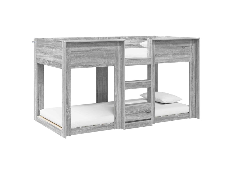 Lit superposé pour enfants - lit jeune gris sonoma 80 x 200 cm - Conforama A