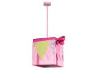 Suspension enfant fabrilamp regalo rose 1xe27 30 x 30 x 30 cm