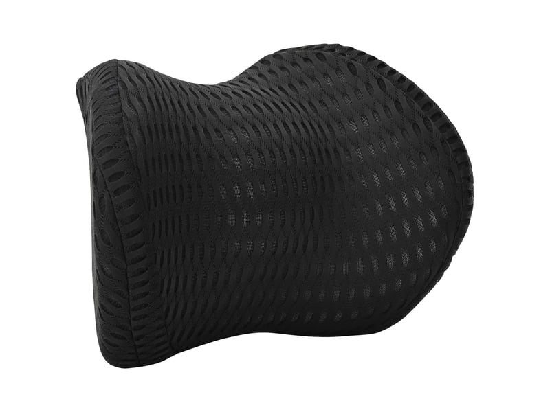 Oreiller, coussin cervical noir mousse à mémoire de forme cf51358 - Conforama C