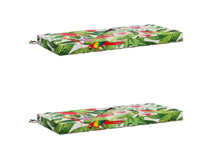 Lot de 2 coussins de banc, coussins d'assise soest 100 % polyester cf56907