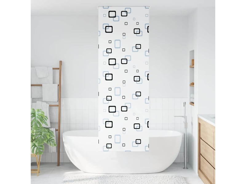 Store enrouleur de douche, store à rouleau 80x240 cm largeur du tissu 76 cm cf45059 - Conforama A