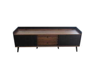 Meuble tv coloris bicolore 160 cm   