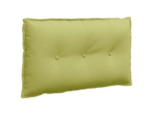 Coussin de dos, coussin de dossier vert clair 80 x 19 x 50 cm tissu cf55068