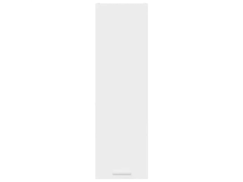  Armoire suspendue rectangulaire moderne grand espace de rangement 30 x 31 x 100 cm en bois d'ingénierie blanc 02_0053369  - Conforama C