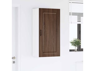 Meuble mural de cuisine | armoire de cuisine chêne brun 50x31x100cm