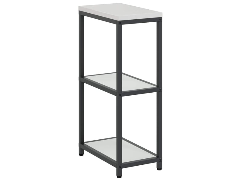  Étagère de cuisine, étagère de rangement hattem argenté 30x50x92cm acier shl748  - Conforama A
