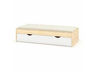 Lit gigogne 80x190 cm AKITEN RETAIL  Antag coloris bois clair