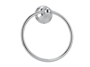 Anneau de serviette en acier inoxydable, chrome, porte-serviettes muraux pour salle de