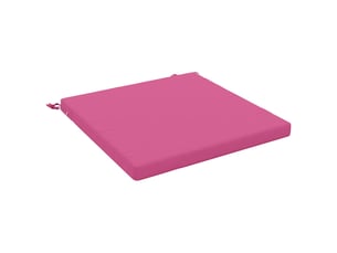 Coussin de siège, coussin d'assise 1 pièce soest 100 % polyester rose cf55673
