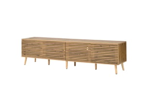 Meuble tv coloris naturel 180 cm